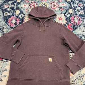 Carhartt Men's Dark Purple Hoodie